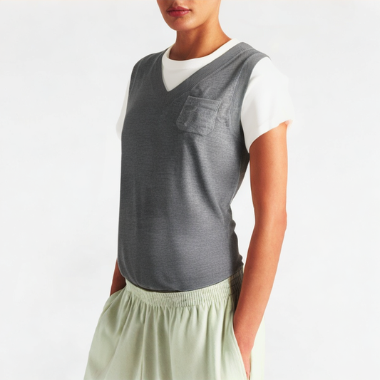 Fake Two-Piece Short Sleeves For Spring And Summer