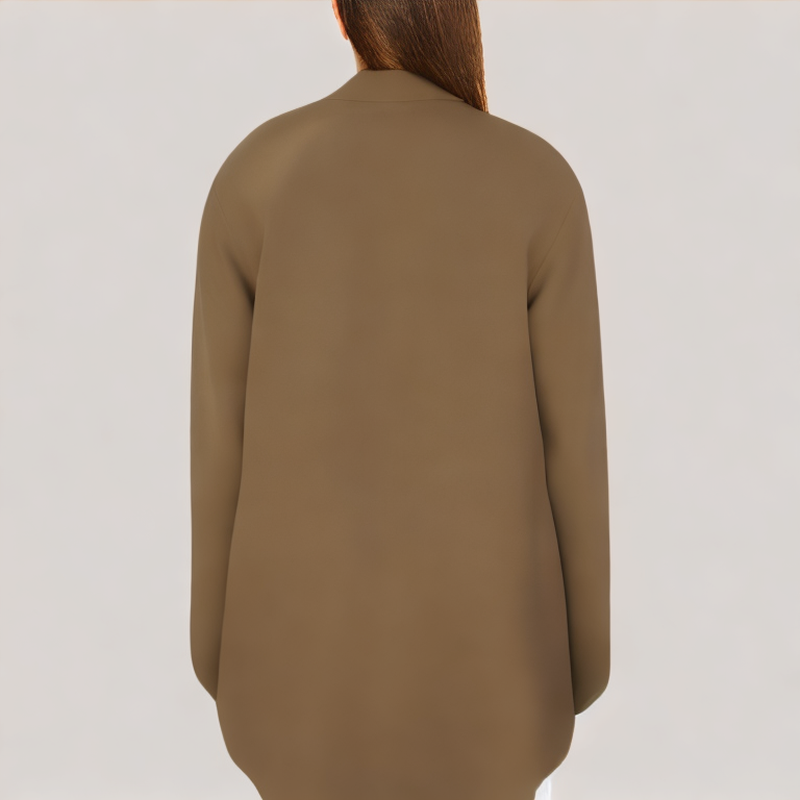 Vintage Faux Two Piece Long Sleeved Shirt