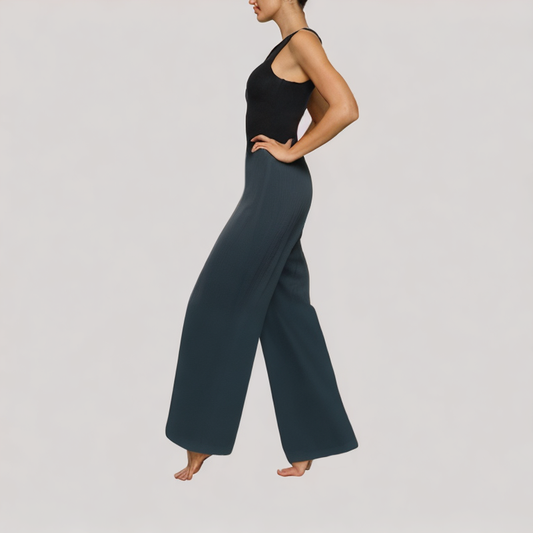 Royal Blue Loose Casual Pants