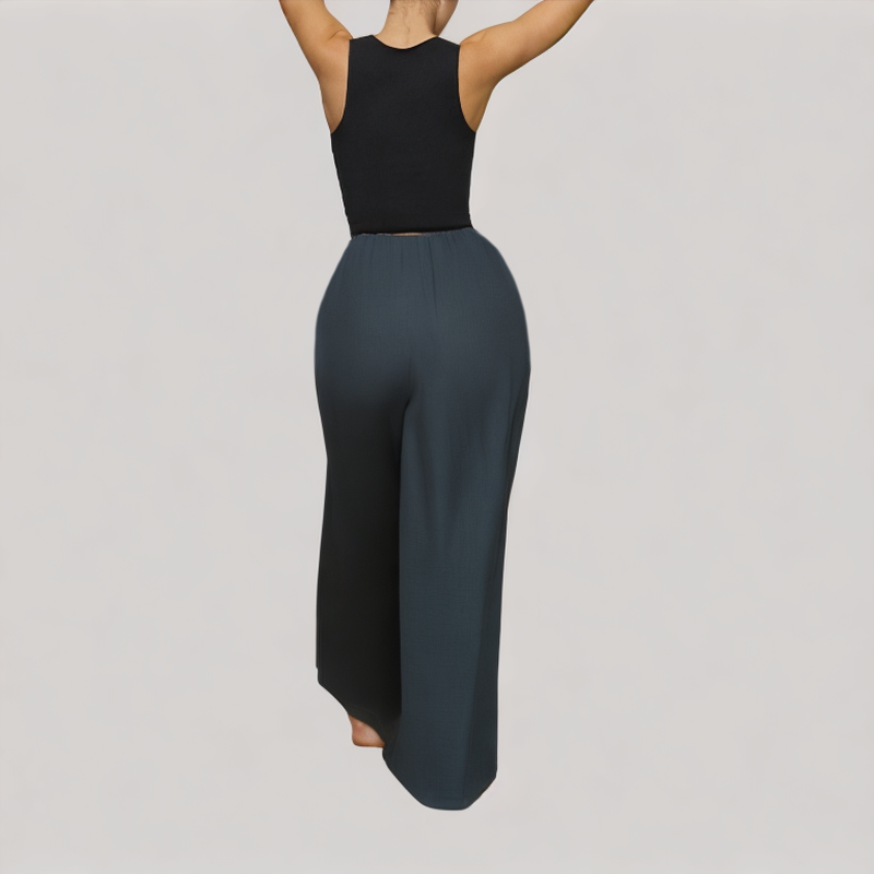 Royal Blue Loose Casual Pants