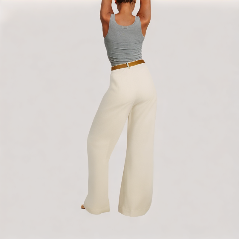 Solid Color Versatile Casual Pants