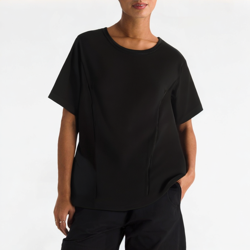 Summer Short Solid Color T-Sleeve