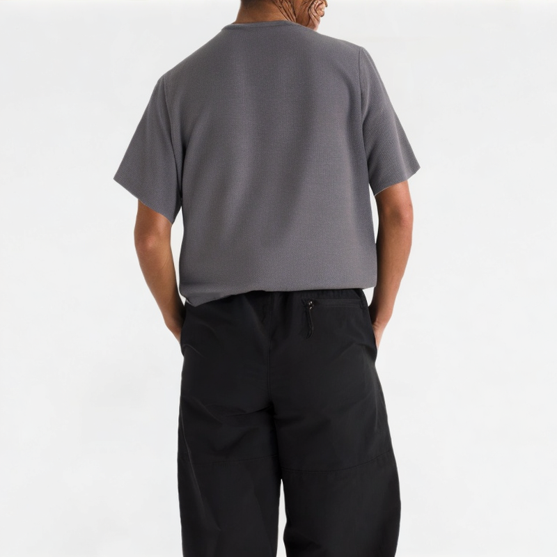 Cross V-Neck Short Sleeves