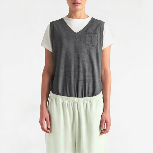 Fake Two-Piece Short Sleeves For Spring And Summer