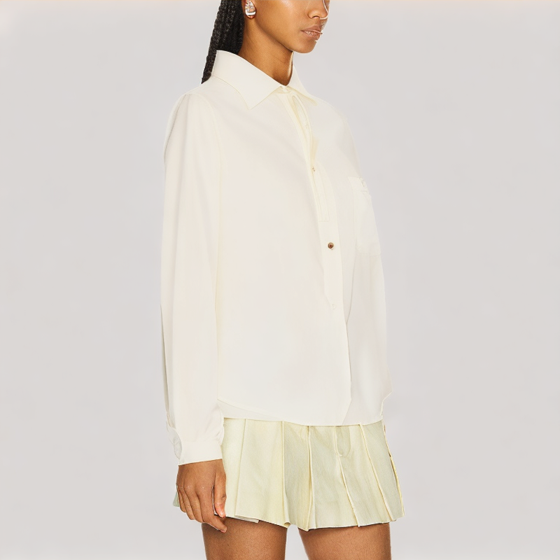 Khaki Long Sleeved Shirt