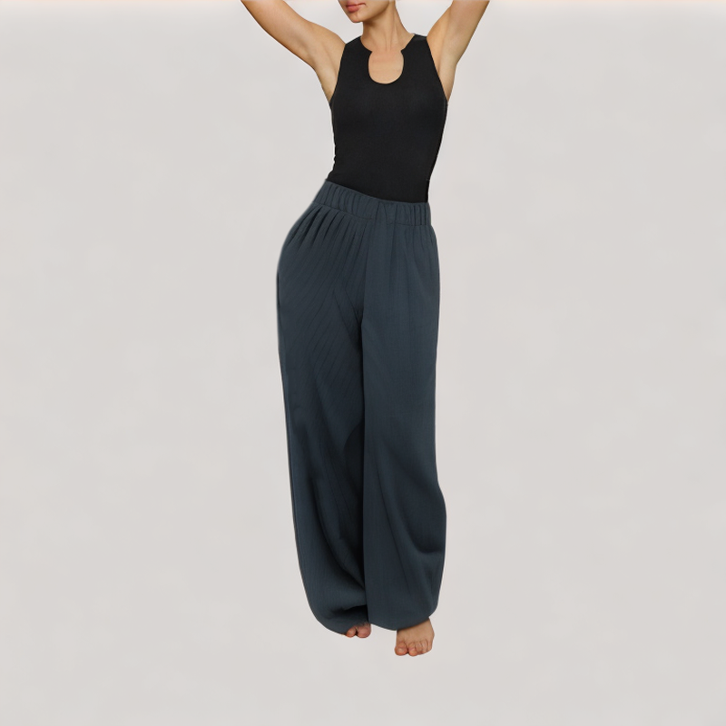 Royal Blue Loose Casual Pants