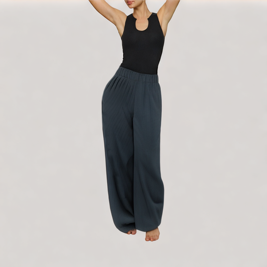 Royal Blue Loose Casual Pants