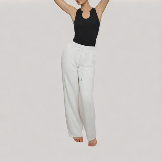 Solid Color Sportswear Pants