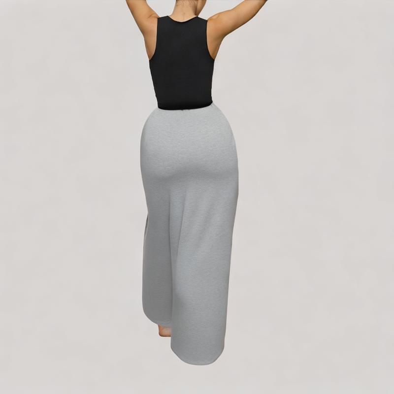 Relaxed Wide Leg Casual Pants