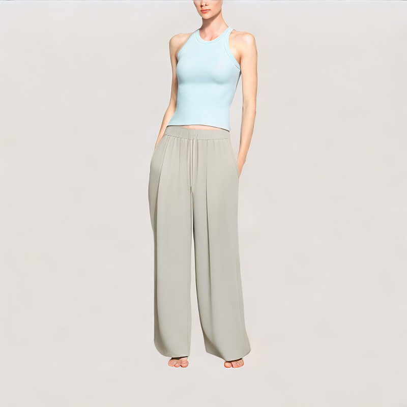 Solid Color Simple Versatile Casual Pants