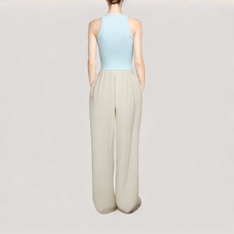 Solid Color Simple Versatile Casual Pants