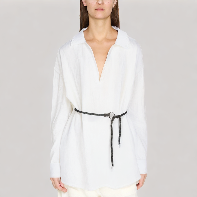 Fake Two Piece Long Sleeved Shirt