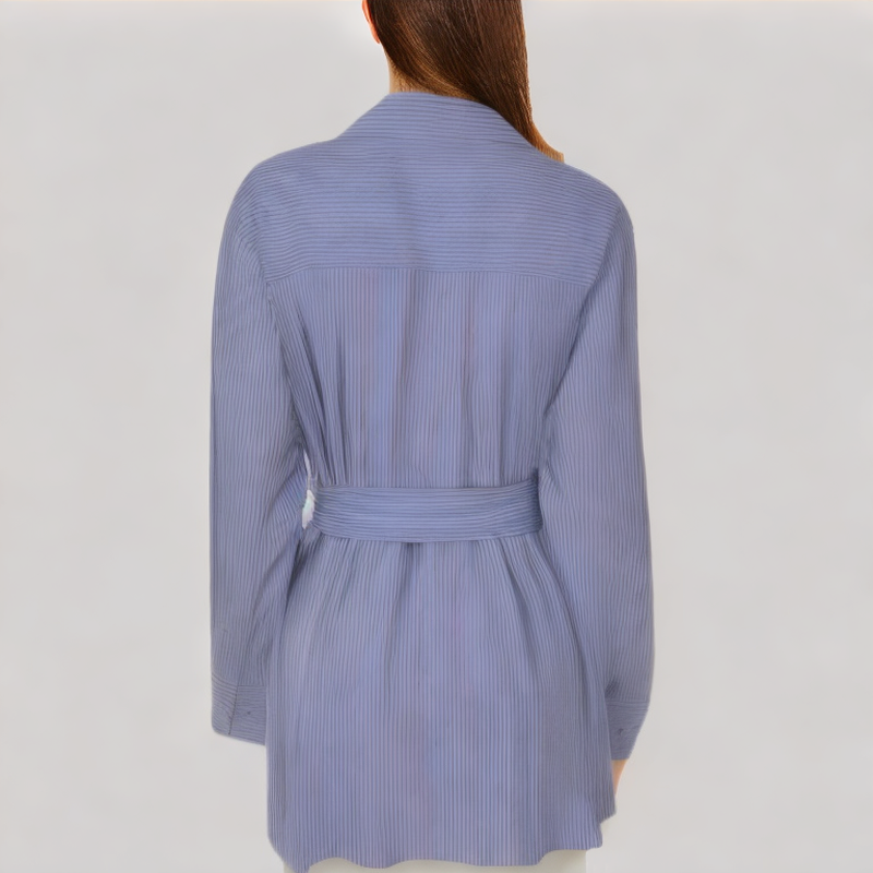 Cross Strap Long Sleeve Shirt