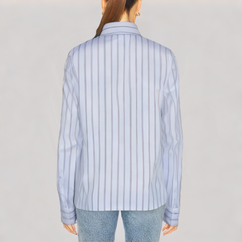 Casual Commuter Striped Shirt